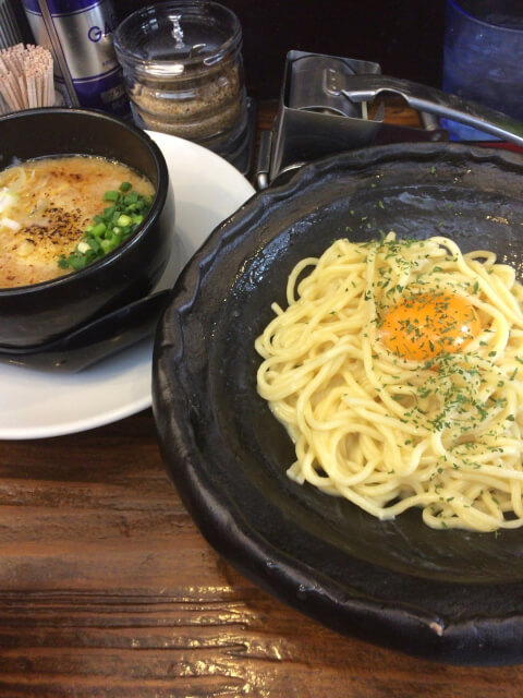 チーズつけ麺