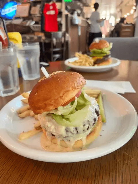新橋_カフェ_バビーズ_ハンバーガー