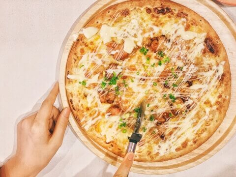 ピザの写真_Woltクーポン