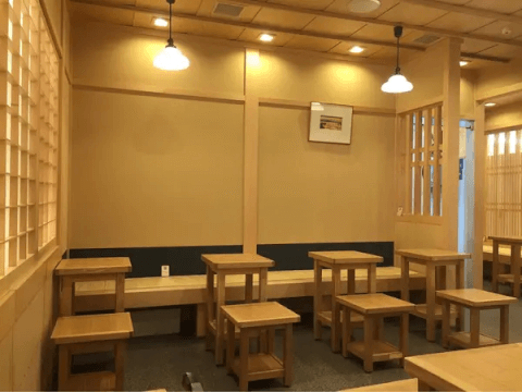 赤福茶屋_店舗内観_名古屋駅カフェ_スイーツ
