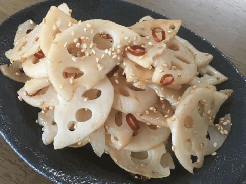 秋の味覚 野菜 レンコン