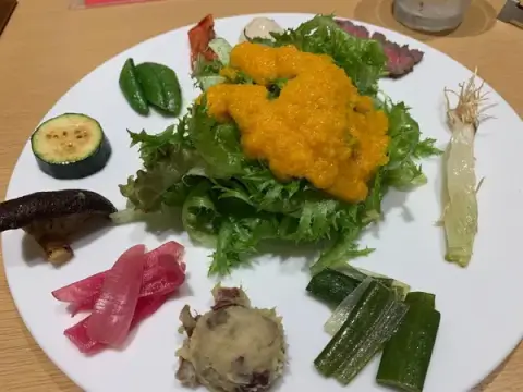 Arigato_前菜（サラダ）_郡山ランチ