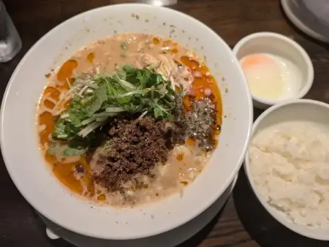 四川担担麺阿吽_白胡麻担担麺_上野ラーメン
