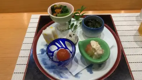 綾AYA_コース前菜_銀座ディナー_和食