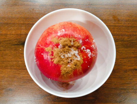 焼きリンゴ_具材追加後