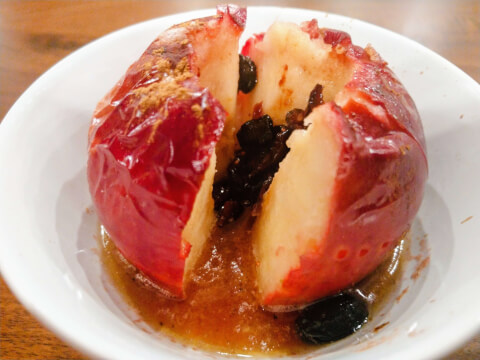 焼きリンゴ_ラムレーズン入