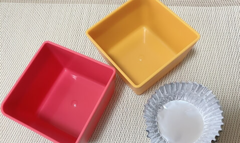 お弁当用　仕切り　アルミカップ