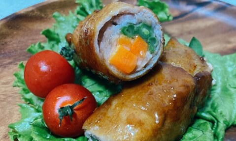 野菜の肉巻き　お弁当おかず