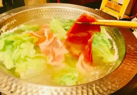 豚吟のレタスしゃぶしゃぶ_栄居酒屋_おすすめ