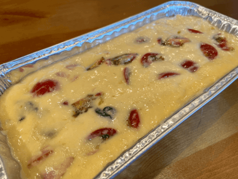ケークサレはオーブンレンジで簡単に
