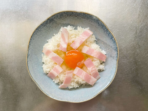 カルボナーラご飯_レシピ