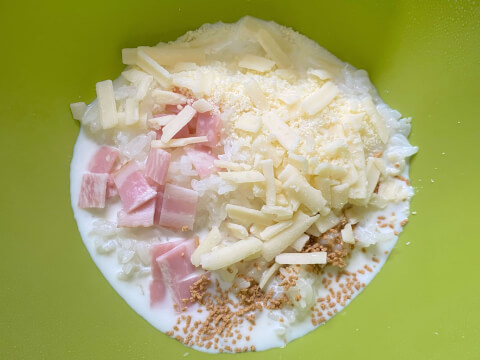 チーズリゾット_レシピ