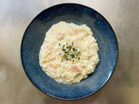 チーズリゾット_レシピ