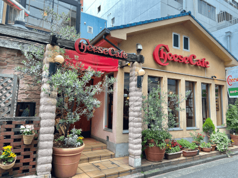 横浜の大人気店、チーズカフェ