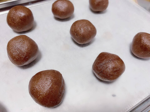 バレンタイン 手作り スノーボール