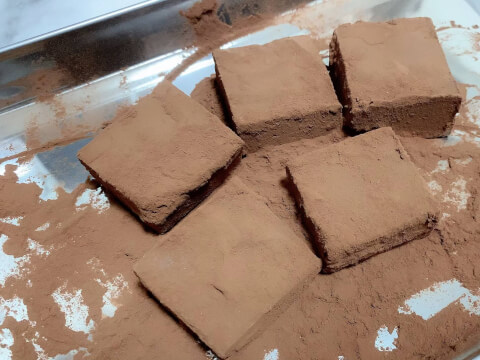 バレンタイン 手作り 生チョコ