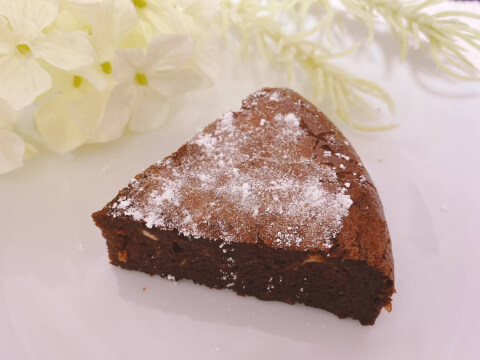 バレンタイン 手作り ガトーショコラ