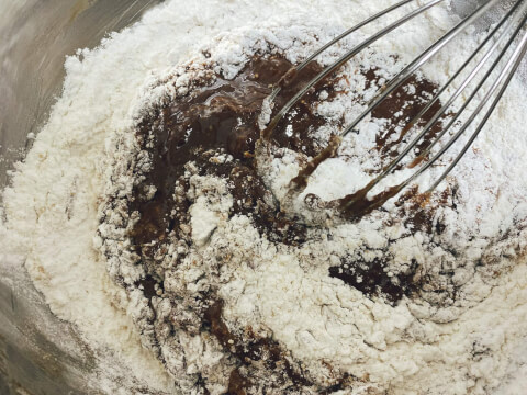 バレンタイン 手作り ブラウニー