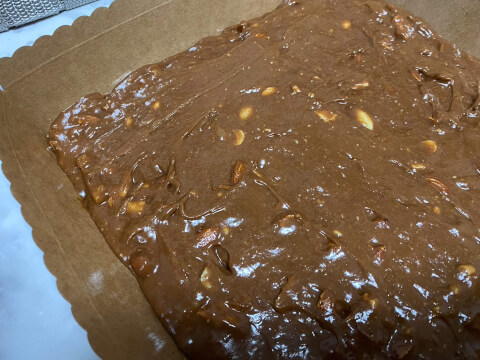 バレンタイン 手作り ブラウニー