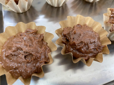 バレンタイン 手作り マフィン