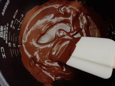 バレンタイン 手作り チョコレートケーキ