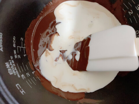 バレンタイン 手作り チョコレートケーキ