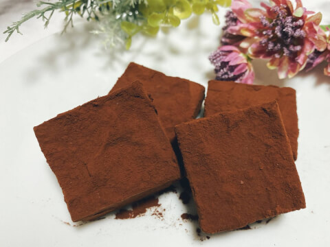 バレンタイン 手作り 生チョコ