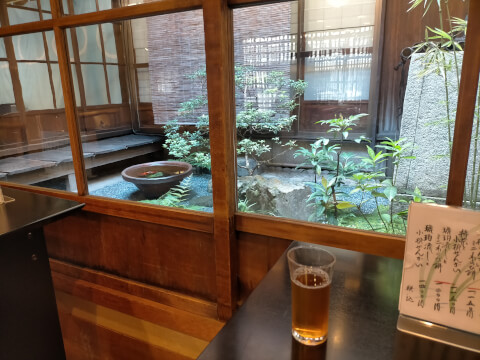 坪庭_大極殿本舗 栖園_京都_和菓子