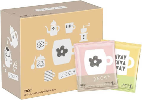 デカフェ_おすすめ商品_UCC_おいしいカフェインレスコーヒー