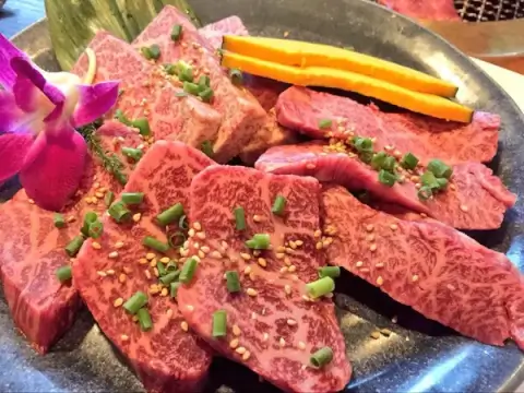 焼肉 道海山 _厚切り三点盛り_焼肉店_グルメ