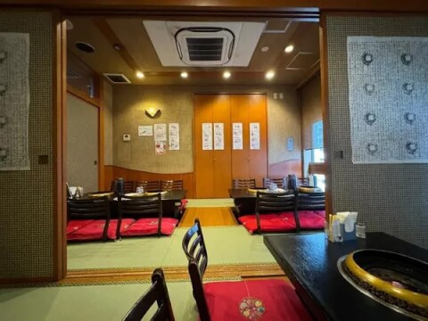 新香園_店舗内観_後楽園ランチ