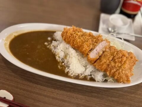 洋食ワインフリッツ_ロースカツカレー_後楽園ランチ