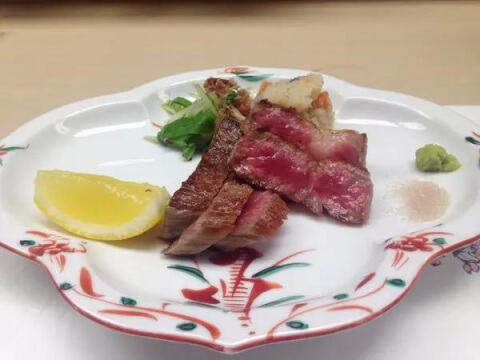 先斗町 ふじ田_お肉料理_先斗町ディナー