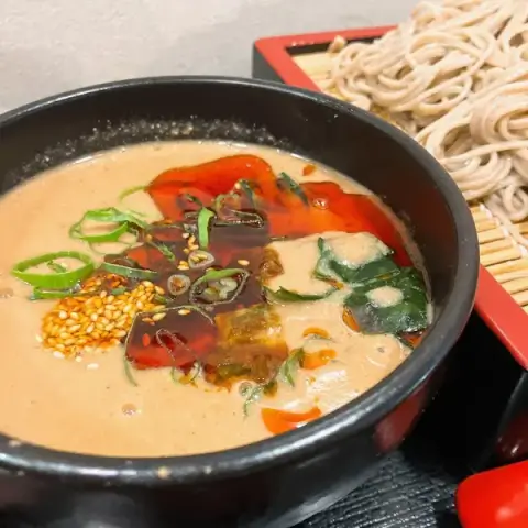 胡麻辛つけそば_三田ランチ