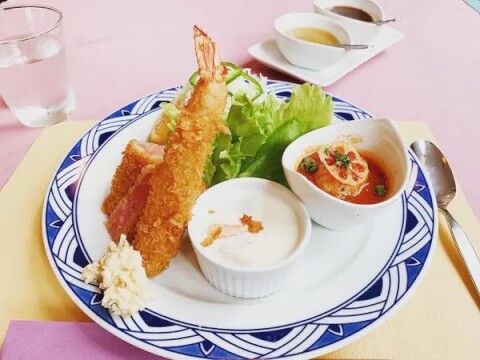 モダン亭太陽軒_洋食セット_川越ランチ