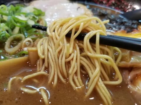 金澤濃厚中華そば 神仙_ストレート細麺_金沢ラーメン