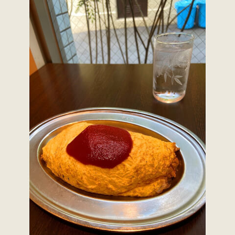 蜂の子　オムライス　築地おすすめランチ