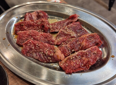 はぐれぐも_ハラミ_大阪（難波）_焼肉店
