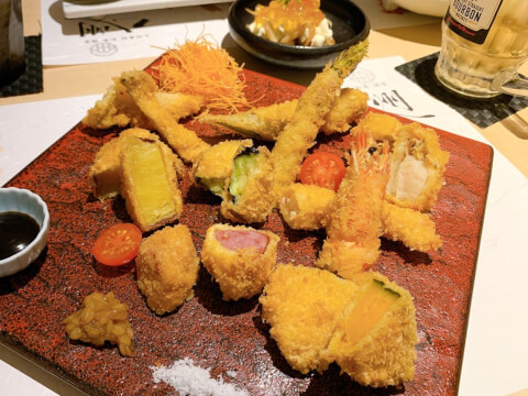 大分_おすすめ居酒屋_八州_ひとくちかつ