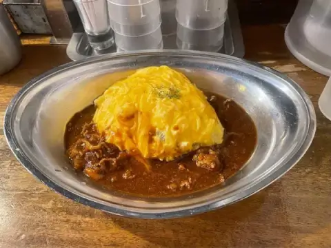 ハヤシ屋中野荘_オムハヤシ_中野ランチ