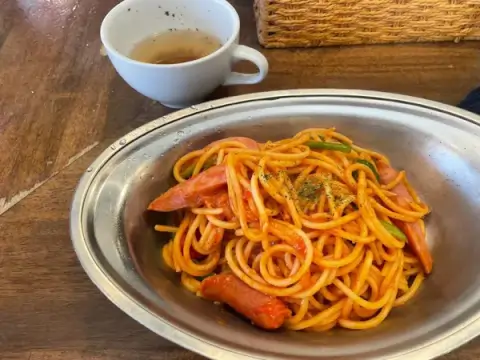 ハヤシ屋中野荘_ナポリタン_中野ランチ