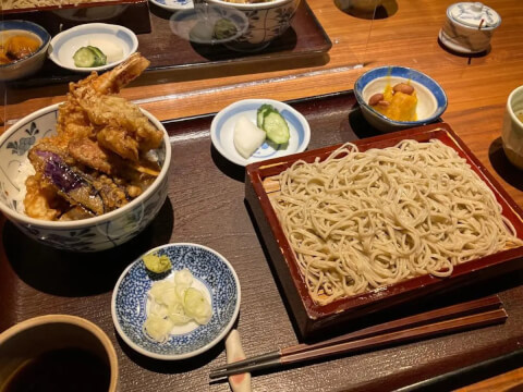 蕎庵 卯のや_日替わり御膳_九段下ランチ