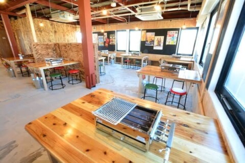 ひらつか倶楽部_店舗内観_平塚ランチ_浜焼き