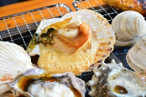 ひらつか俱楽部_浜焼きホタテ_平塚ランチ_海鮮