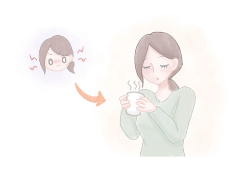 ホットミルク イライラ解消