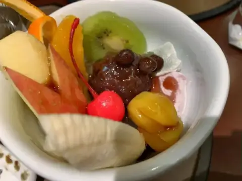 池袋_喫茶店_ルポワール_あんみつ_和スイーツ
