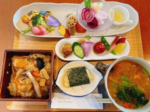 シズク カフェ_しずくランチセット_郡山ランチ