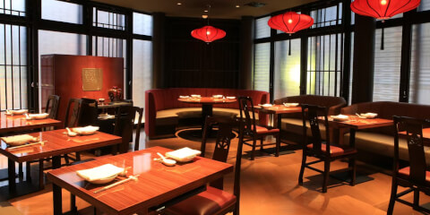 重慶飯店_店内_横浜中華街ランチ