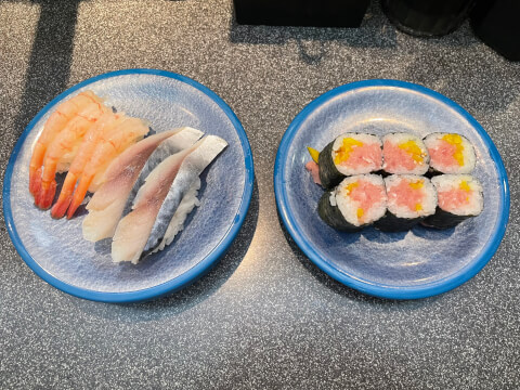 大江戸_甘えび_〆サバ_トロたく_池袋_回転寿司