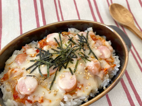 キムチチーズご飯_レシピ